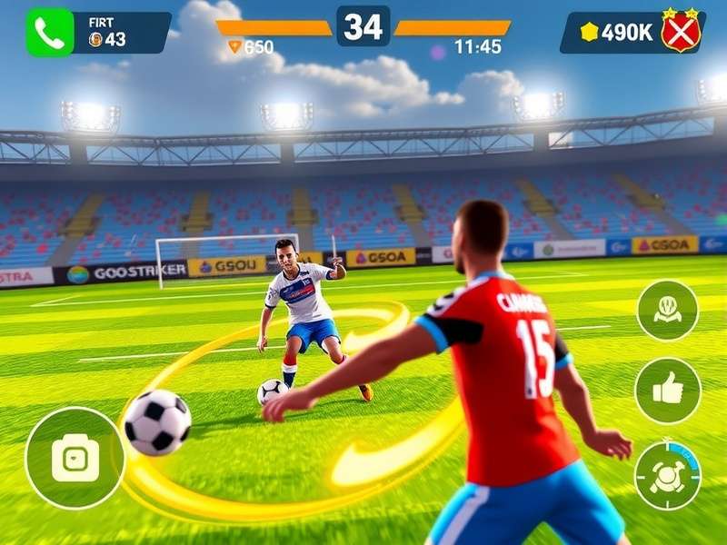 Goa Striker Legend multiplayer mode interface