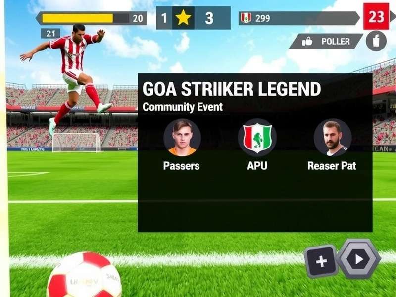 Goa Striker Legend community event screenshot